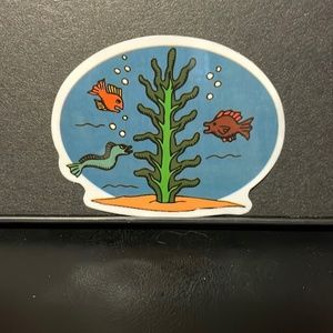 FISH OFFICE MEETING STICKER